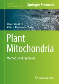 Book Cover for Plant Mitochondria by Olivier Van Aken, Allan G Rasmusson