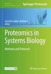 Book Cover for Proteomics in Systems Biology by Jennifer GeddesMcAlister