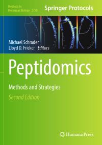 Book Cover for Peptidomics by Michael Schrader, Lloyd D Fricker