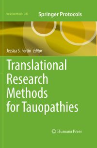 Book Cover for Translational Research Methods for Tauopathies by Jessica Fortin