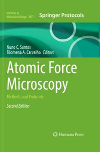 Book Cover for Atomic Force Microscopy by Nuno C Santos, Filomena A Carvalho