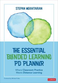 Book Cover for The Essential Blended Learning PD Planner by Stepan Mekhitarian