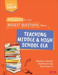 Book Cover for Answers to Your Biggest Questions About Teaching Middle & High School ELA by Matthew M Johnson, David R Stuart, Matthew R Kay