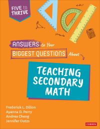 Book Cover for Answers to Your Biggest Questions About Teaching Secondary Math by Frederick L Dillon