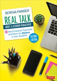 Book Cover for Real Talk About Classroom Management by Serena Pariser