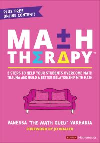 Book Cover for Math Therapy by Vanessa Vakharia