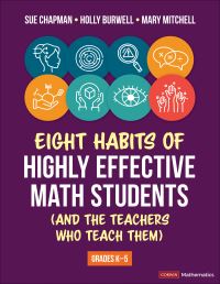 Book Cover for Eight Habits of Highly Effective Math Students (And the Teachers Who Teach Them). Grades K-5 by Sue Chapman, Holly Burwell, Mary Suzanne Mitchell