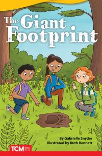 Book Cover for The Giant Footprint by Gabrielle Snyder