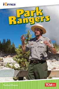 Book Cover for Park Rangers by Rachael Dupree, iCivics Organization