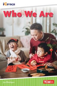 Book Cover for Who We Are by Joe Rhatigan, iCivics Organization