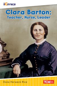 Book Cover for Clara Barton by Dona Rice, iCivics Organization
