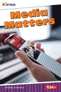 Book Cover for Media Matters by Heather E Schwartz