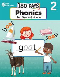 Book Cover for 180 Days®: Phonics for Second Grade by Kaitlin Blicharz