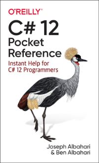 Book Cover for C# 12 Pocket Reference by Joseph Albahari, Ben Albahari