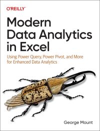 Book Cover for Modern Data Analytics in Excel by George Mount