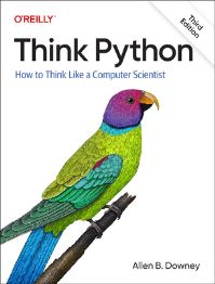 Book Cover for Think Python by Allen Downey