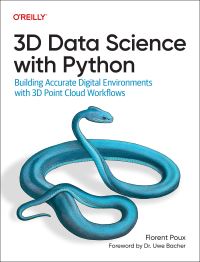 Book Cover for 3D Data Science With Python by Florent Poux