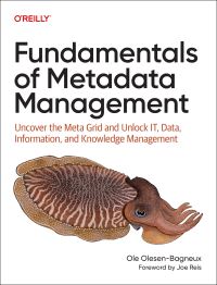 Book Cover for Fundamentals of Metadata Management by Ole OlesenBagneux