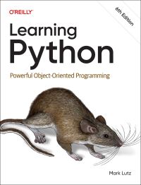 Book Cover for Learning Python by Mark Lutz