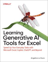 Book Cover for Learning Generative AI Tools for Excel by Angelica Lo Duca