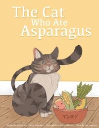 Book Cover for The Cat Who Ate Asparagus by Bonnie Sandman, Chrissy Sandman