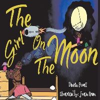 Book Cover for The Girl on the Moon by Denean Powell