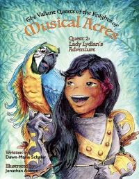 Book Cover for The Valiant Quests of the Knights of Musicsl Acres by DawnMarie Schafer