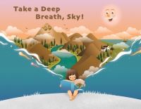 Book Cover for Take a Deep Breath, Sky! by Dilip Parekh