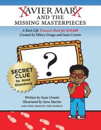 Book Cover for Xavier Marx and the Missing Masterpieces by Sean Cronin, Hilary Genga