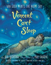 Book Cover for Vincent Can't Sleep by Barb Rosenstock