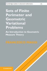 Book Cover for Sets of Finite Perimeter and Geometric Variational Problems by Francesco Maggi