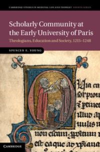 Book Cover for Scholarly Community at the Early University of Paris by Spencer E. Young