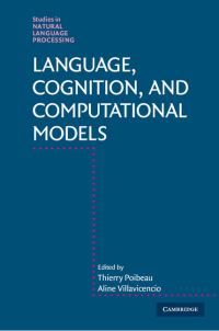 Book Cover for Language, Cognition, and Computational Models by Thierry Poibeau, Aline Villavicencio