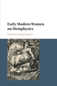 Book Cover for Early Modern Women on Metaphysics by Emily Thomas