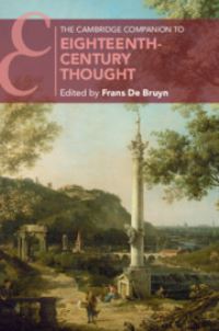 Book Cover for The Cambridge Companion to Eighteenth-Century Thought by Frans De Bruyn