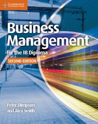 Book Cover for Business and Management for the IB Diploma. Coursebook by Peter Stimpson, Alex Smith