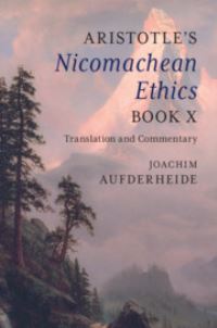 Book Cover for Aristotle's Nicomachean Ethics Book X by Aristotle