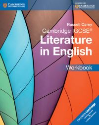 Book Cover for Cambridge IGCSE Literature in English. Workbook by Russell Carey