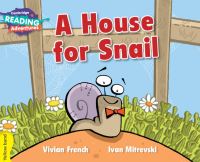 Book Cover for Cambridge Reading Adventures A House for Snail Yellow Band by Vivian French