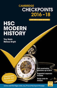 Book Cover for Cambridge Checkpoints HSC Modern History 2016-18 by Troy Neale, Melissa Bright