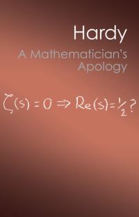 Book Cover for A Mathematician's Apology by G H Hardy, C P Snow