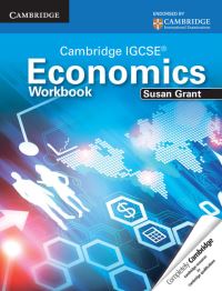 Book Cover for Cambridge IGCSE Economics. Workbook by Susan Grant