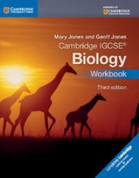 Book Cover for Cambridge IGCSE® Biology Workbook by Mary Jones, Geoff Jones