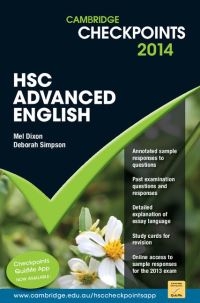 Book Cover for Cambridge Checkpoints HSC Advanced English 2014 by Mel Dixon, Deborah Simpson