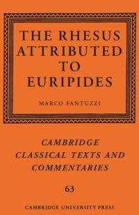 Book Cover for The Rhesus Attributed to Euripides by Euripides