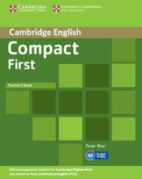 Book Cover for Compact First Teacher's Book by Peter May