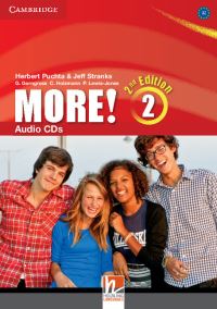 Book Cover for More!. Level 2 Audio CDs by Herbert Puchta, Jeff Stranks, Günter Gerngross, C Holzmann, Peter LewisJones