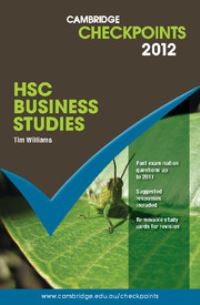 Book Cover for HSC Business Studies 2012 by Tim Williams