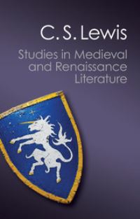 Book Cover for Studies in Medieval and Renaissance Literature by C S Lewis