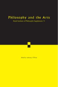 Book Cover for Philosophy and the Arts by Royal Institute of Philosophy